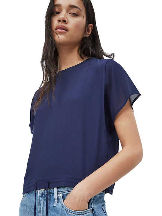 Pepe Jeans Graciella Women's Blouse Short Sleev...