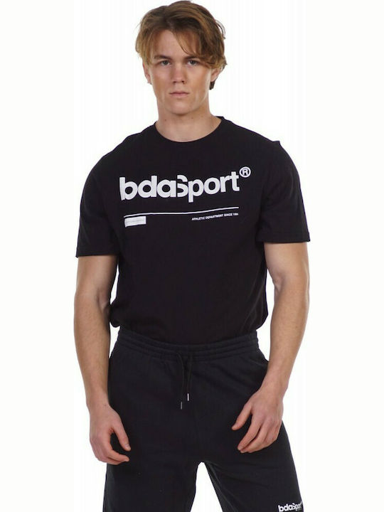 Body Action Ανδρικό T-shirt Μαύρο Με Στάμπα