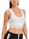 Vamp Women's Sports Bra without Padding White