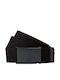 Cog Men's Belt Fabric Webbing Belt Black