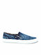 Πάνινα Ανδρικά Slip-On Μπλε