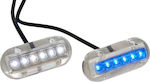 Eval Plafonieră Barcă Lumini subacvatice 6 Led 12V albastre 02306-BL