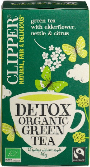 Clipper Organic Green Tea Detox 20 Bags 40gr