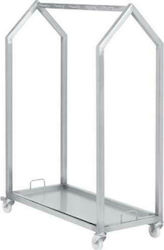 Yuksel Fleischwagen Edelstahl 120x55x170cm 12cm Yuksel Fleischwagen Edelstahl 120x55x170cm 12cm