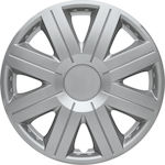 Jestic Car Hubcap Set Cosmos 16" 4pcs Silver