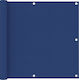 vidaXL Schattentrennwand Blau Mit Hoop & mit PU...