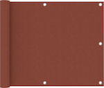 vidaXL Shade Divider on Roll Brown 0.75x5m made of Oxford fabric