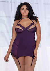 Dreamgirl Sexy Σετ Εσωρούχων Plus Size Μαύρο