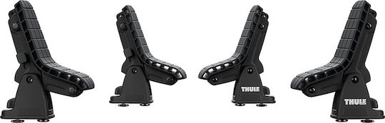 Thule Βάσεις Μεταφοράς Kayak για Σχάρα Αυτοκινήτου DockGrip Βάσεις για Kayak και Sup