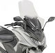 Givi Διάφανη Ζελατίνα Μοτοσυκλέτας για Kymco AK 550 2017 D6110ST