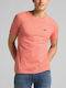 Lee Men's Short Sleeve T-shirt Pink