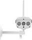 Nedis WIFICO030CWT IP Surveillance Camera Wi-Fi Full HD 1080p Waterproof with Lens 2.8mm