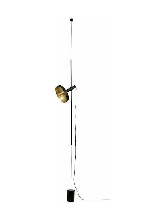 Faro Barcelona Whizz Floor Lamp H120xW24cm. with Socket for Bulb E27 Gold