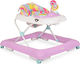 Cangaroo Unicorn Baby Walker with Music Pink