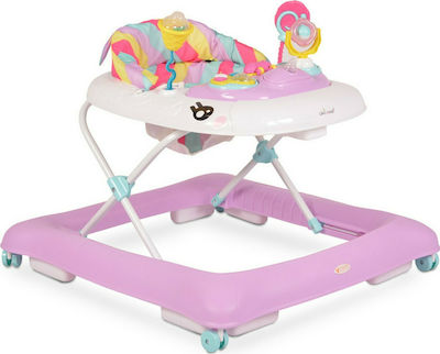 Cangaroo Unicorn Baby Walker with Music Pink