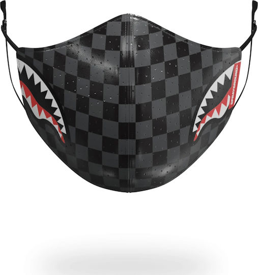 Sprayground Sharks In Paris Protective Mask Fabric Gray Z340 1 Piece