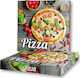 Set von 100 Boxen Pizza 22x22x4cm Microwelle