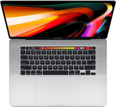 Apple MacBook Pro 16" (i9-9880H/16GB/1TB/Radeon Pro 5500M) with Touchbar (2019) Silver Αγγλικά UK