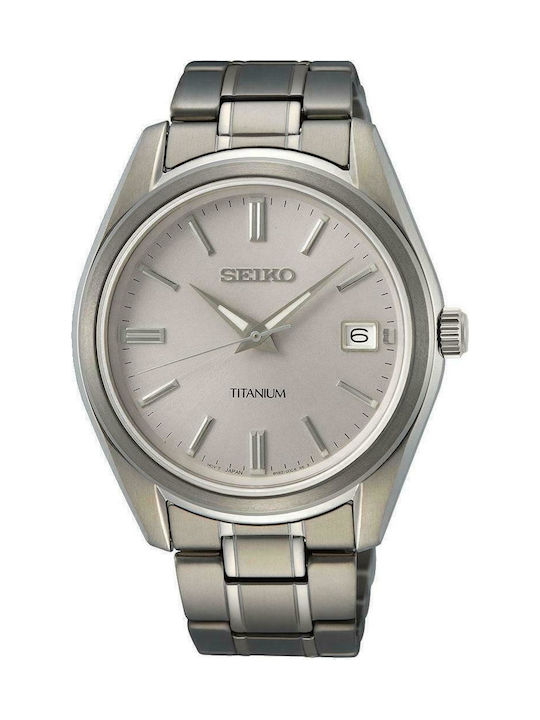 Seiko Ceas Barbati 40.2mm Cu Baterie Argintie B...