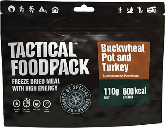Tactical Foodpack Buckwheat Pot And Turkey 110gr 