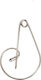 Parisis Metal Decorative Element for Wedding Favors Silver Metal Key of Sun Pendant 3.3x2.4cm