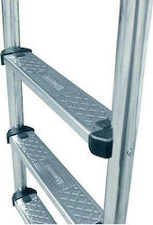 Astral Pool Stainless Steel Pool Ladder Muro Standard with 2 Side Steps 132x50cm