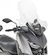 Givi Motorcycle Windshield & Windscreen Transparent Visor for Yamaha X-MAX 125/300/400 2017-2019 D2136ST