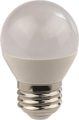 Eurolamp LED Lampen für Fassung E27 und Form G45 Naturweiß 400lm 1Stück