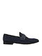 Men's Suede Loafers Blue