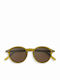 Izipizi D Sun Sunglasses with Green Plastic Frame