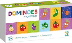 Dodo Board Game Domino Vegetables for 1+ Players 3+ Years 300249 (EN)