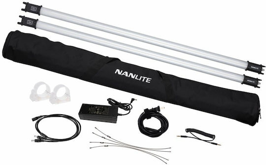 Nanlite Pavotube 30C Double Kit LED Light 2700-6500K 32W with ...