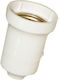 Eurolamp Power Socket with Socket E27 in White color Set 5pcs 850-23030