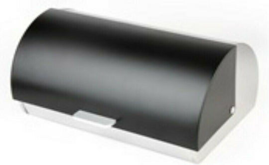 Homestyle Bread Box with Lid Inox 37.5x18.5x25.5cm