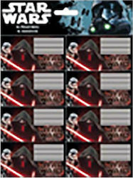 Distribuzione Ετικέτες Τετραδίων Star Wars 16τμχ