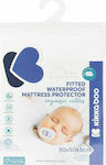 Kikka Boo Wasserdicht Baby-Wiegenmatratzenauflage Baumwolle 50x80+8cm