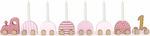 Jabadabado Birthday Candle in Pink Color T266