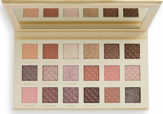 Revolution Beauty Pro Rockstar Eye Shadow Palette Pressed Powder Nude