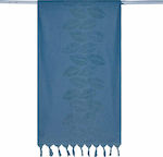 Kentia Πετσέτα Θαλάσσης Donoussa 180x90cm 01 Blue