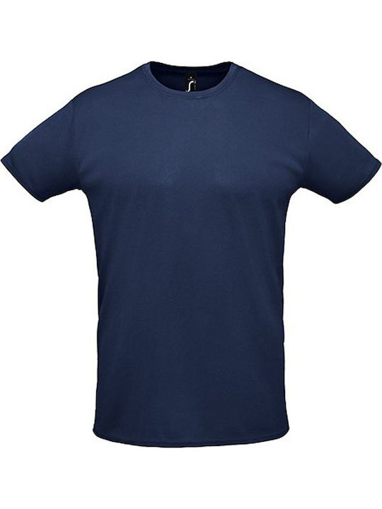 Sol's Sprint Men's Short Sleeve Promotional T-Shirt French Navy 02995-319