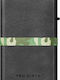 Click & Slide Leather Men's Wallet Cards with RFID and Slide Mechanism Black