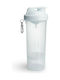 SmartShake Slim Pure Plastic Protein Shaker 500ml White