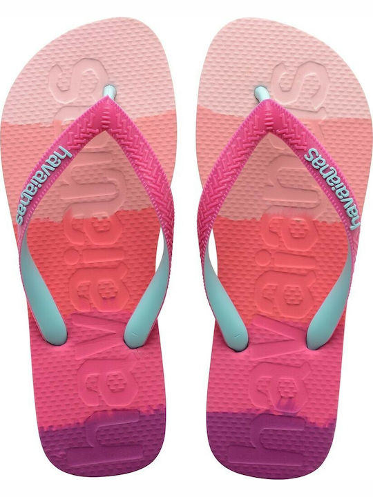 Damen Zehentrenner in Fuchsie Farbe