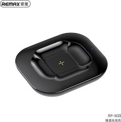 Remax Fonry Wireless Stand de încărcare în culoarea Negru pentru Apple AirPods 1 / AirPods 2