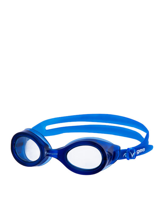 Vorgee Freestyler 808150T Γυαλιά Κολύμβησης Ενηλίκων με Αντιθαμβωτικούς Φακούς Μπλε