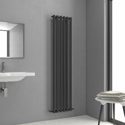 Karag Divina DIVINA-B Towel Rail Bathroom Radiator 1800x420 981kcal/h Black