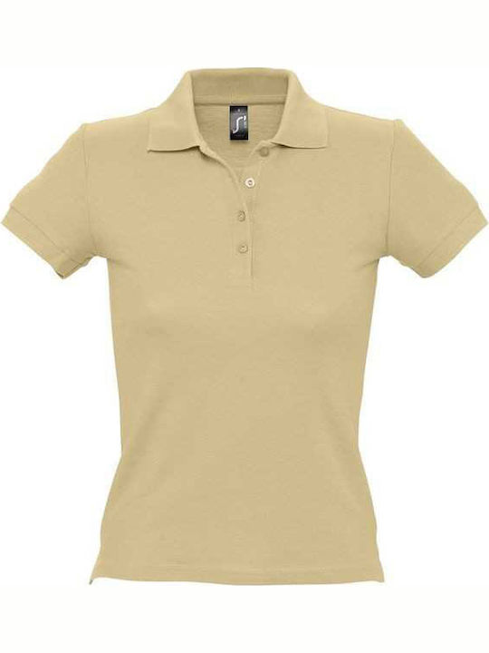 Sol's People Women's Short Sleeve Promotional Blouse Sand