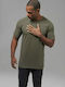 Urban Classics Men's Short Sleeve T-shirt Olive