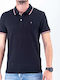 Celio Necetwo Men's Short Sleeve Blouse Polo Black