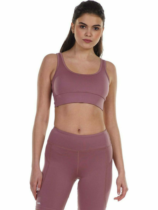 Body Action Women's Sports Bra without Padding Lilac